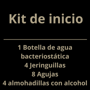 Kit de inicio + Agua bacteriostática