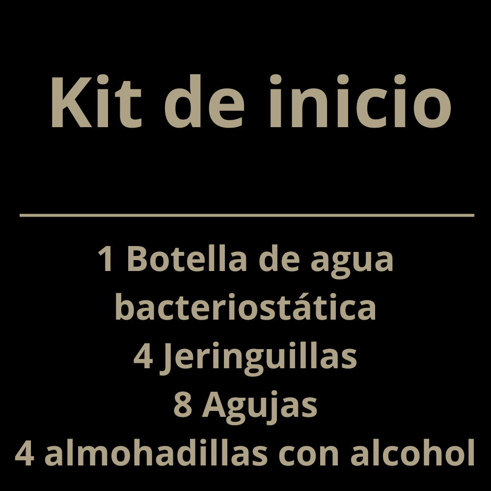 Kit de inicio + Agua bacteriostática